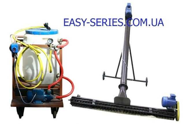 Шнек, винтовой конвейер-транспортер, шнековый погрузчик, зернометатель