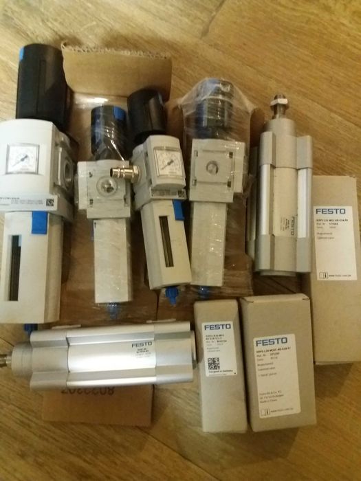 Festo elektrozwory Siłowniki Prema