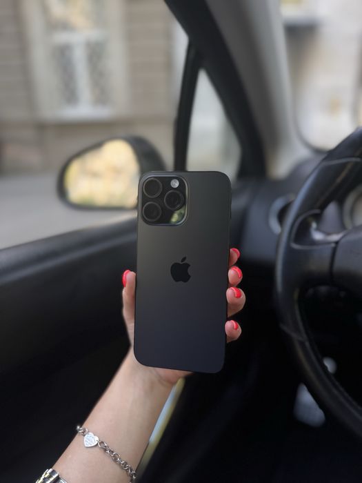 Айфон 16 Pro Max 256/512Gb/1Tb Black | 16 Про Макс Чорний Вітринний