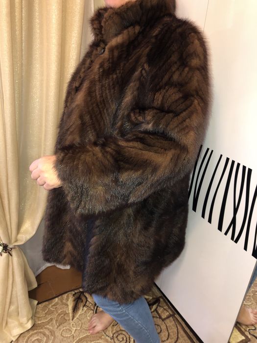 Жіноча дубленка пальто кашемірове демисезон зима норкова шуба