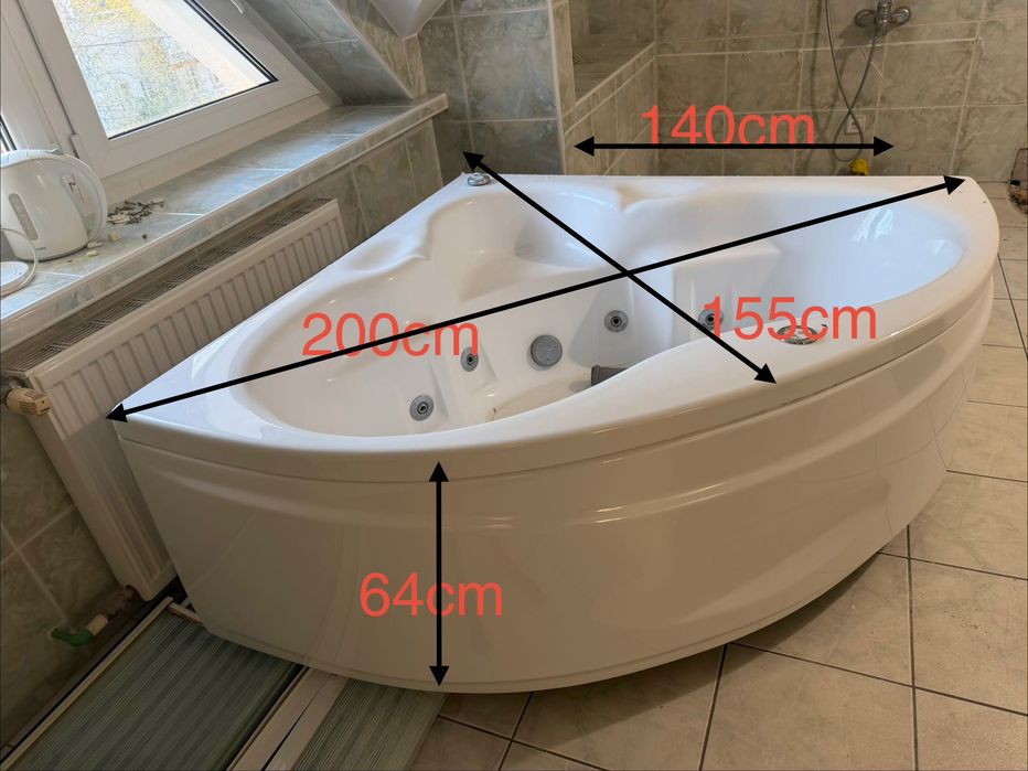 Wanna z hydromasażem oddam za darmo