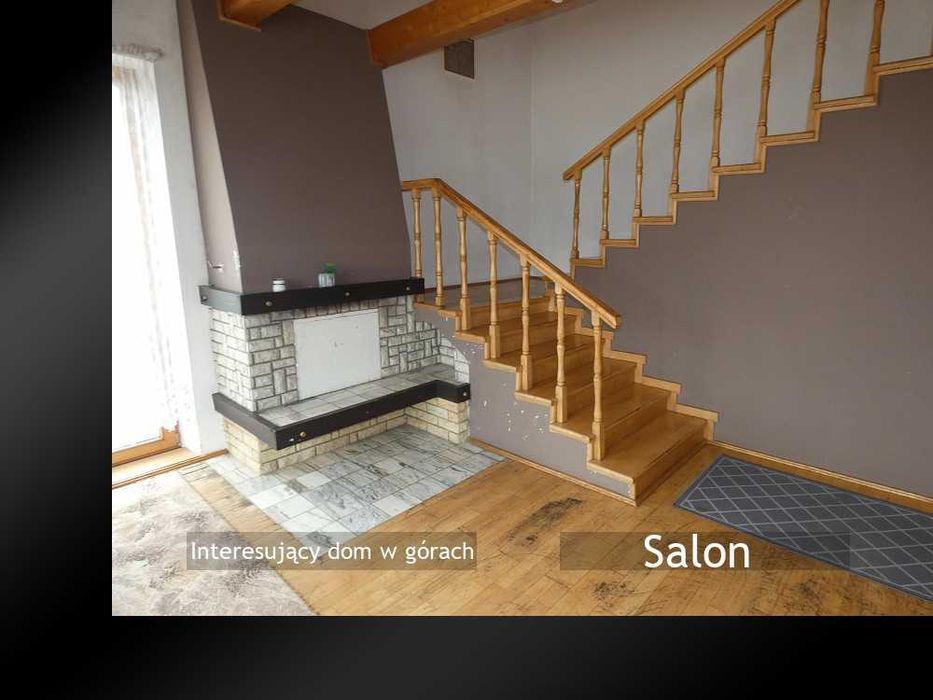 Interesujący dom w górach