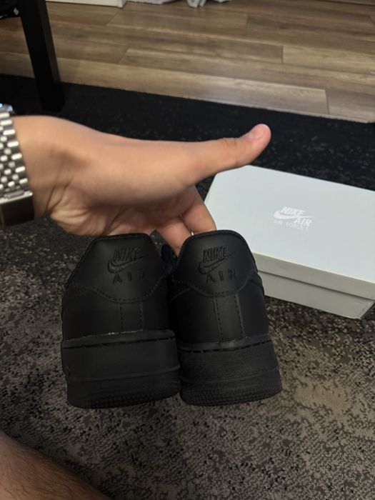 czarne nike air force 1