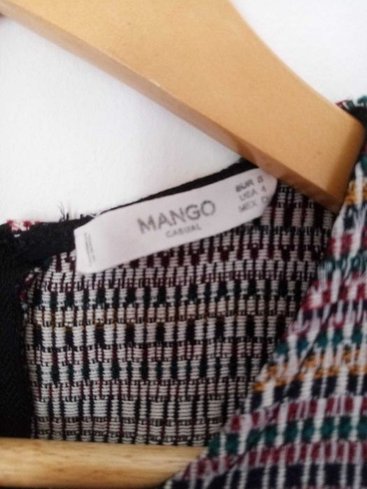 Vestido Mango estruturado Primavera/Verão