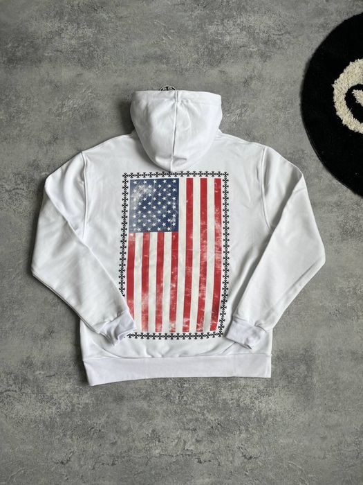 Худи Chrome Hearts USA біле з бірками