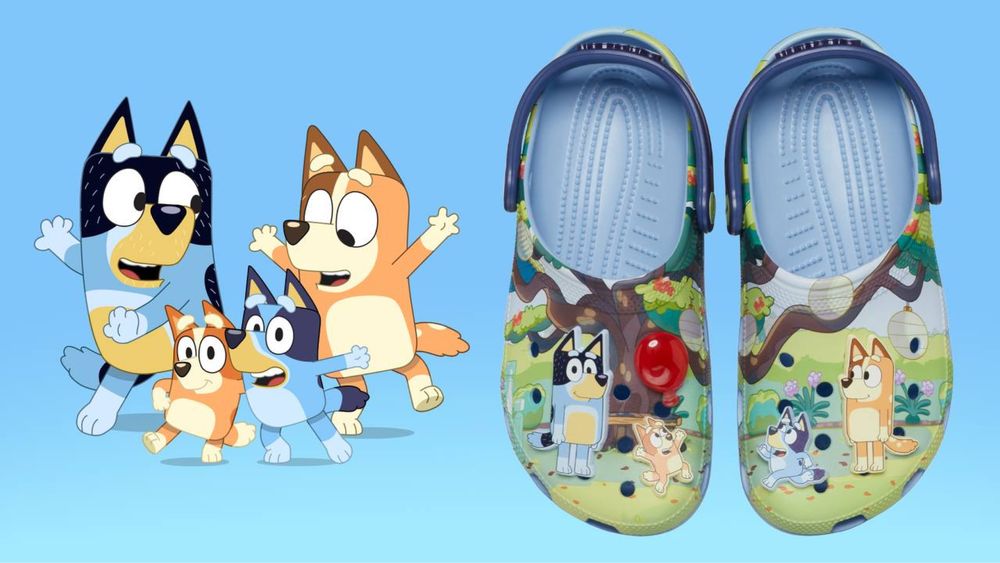 Дитячі crocs крокс Classic Bluey Clog