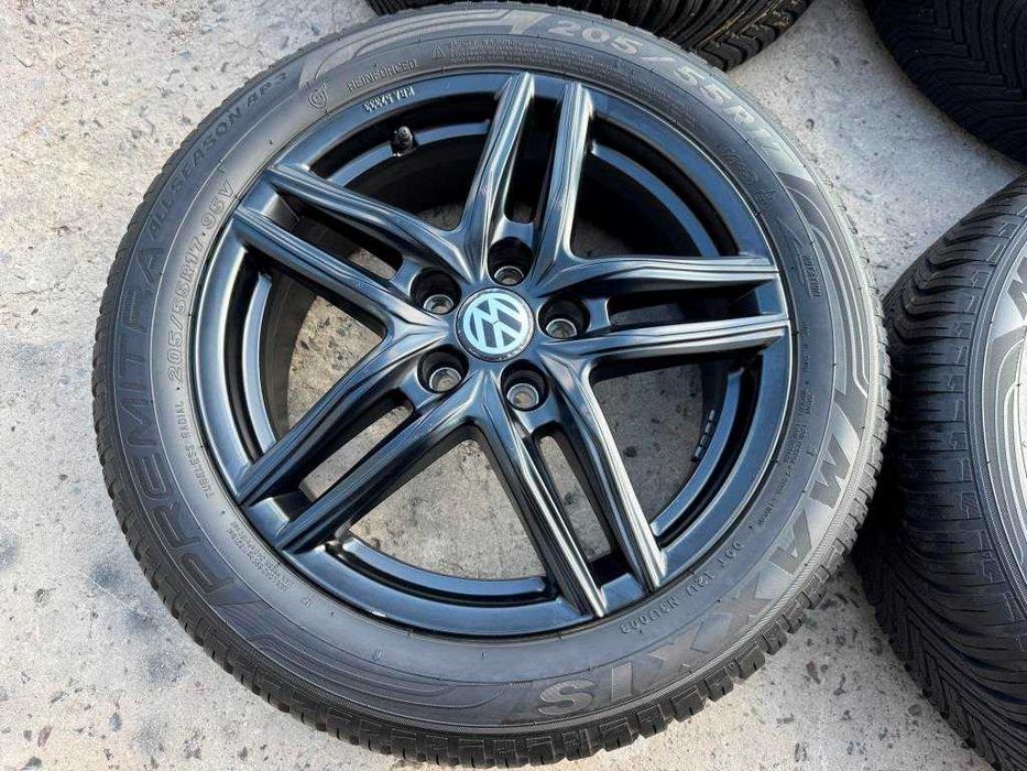Диски Vw Passat Golf Touran R17 5x112 шини 205/55R17 Skoda