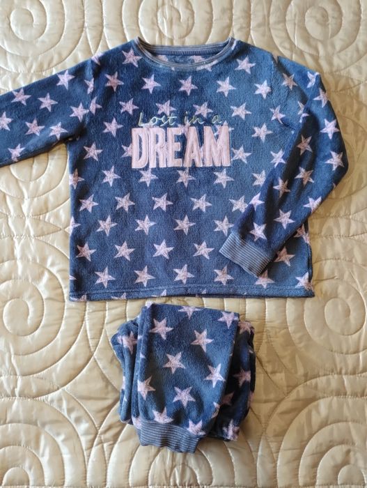 Тёплая пижама 13-15 лет плюшевая пижама р 160