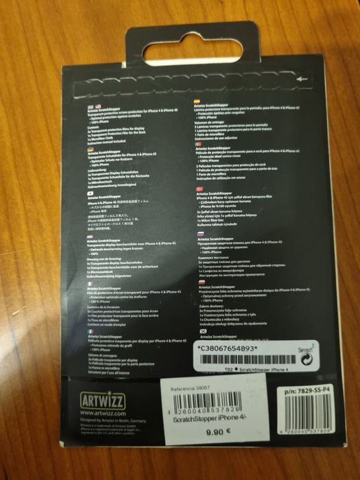 Pelicula iphone 4 e 4S64284457867522121