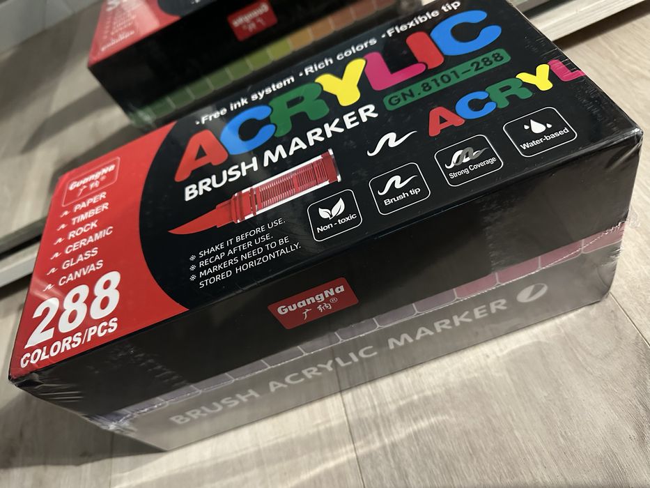Guangna 288 акрилові маркери