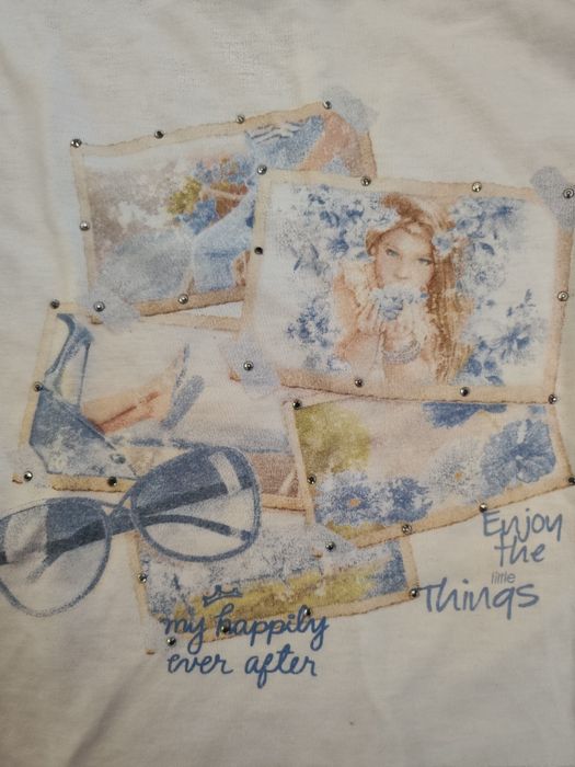 Camisola branca de menina da Mayoral