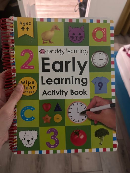 Англійська мова для дітей . Wipe Clean: Early Learning Activity Book