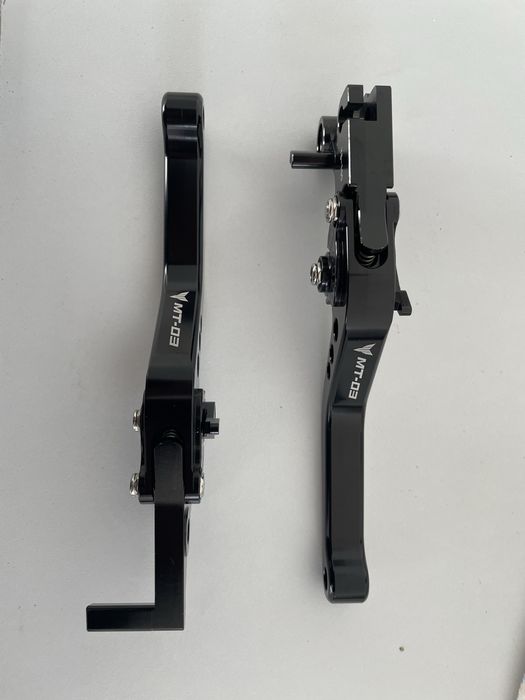 Manetes curtas yamaha MT03 preto