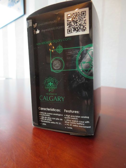 Relógio marca Calgary