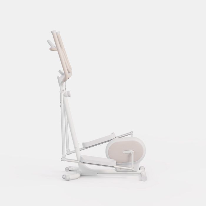 Bicicleta Elíptica Conectada Initial Elliptical 100, branco