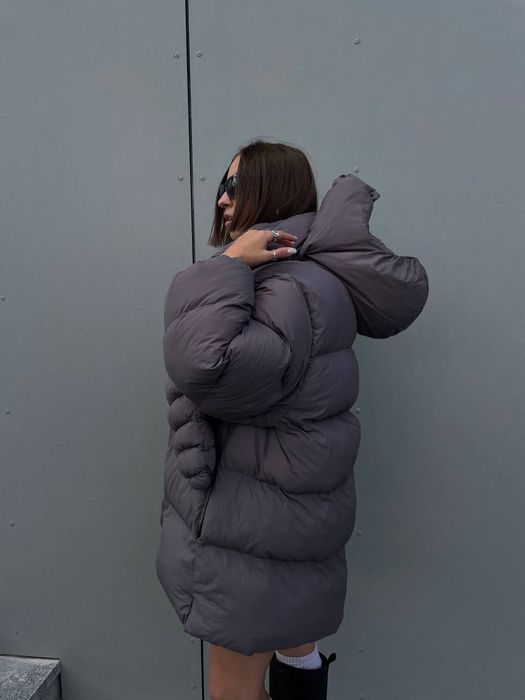 Пуховик з рукавицями SALE