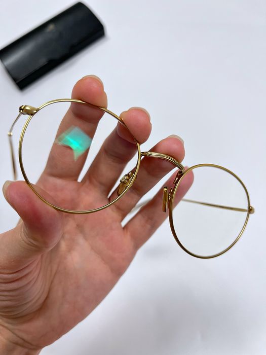 Очки окуляри для зору золотиста оправа CO Optical оригінал