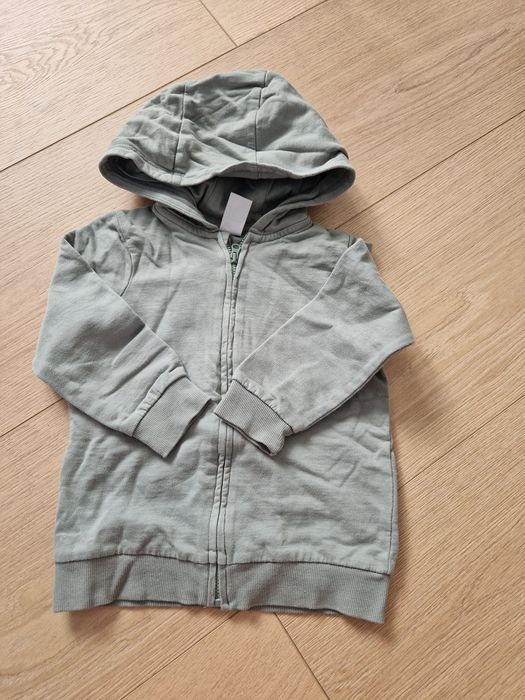 Bluza rozpinana h&m z kapturem 92