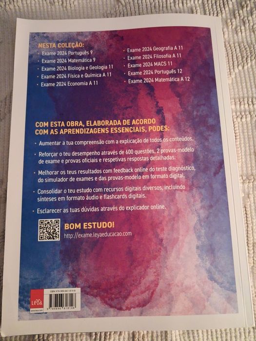 Livros de exame 11 ano biologia e fisica-quimica