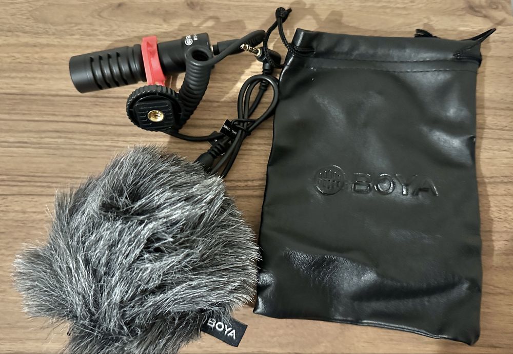 Microfone Boya by MM1 - NOVO