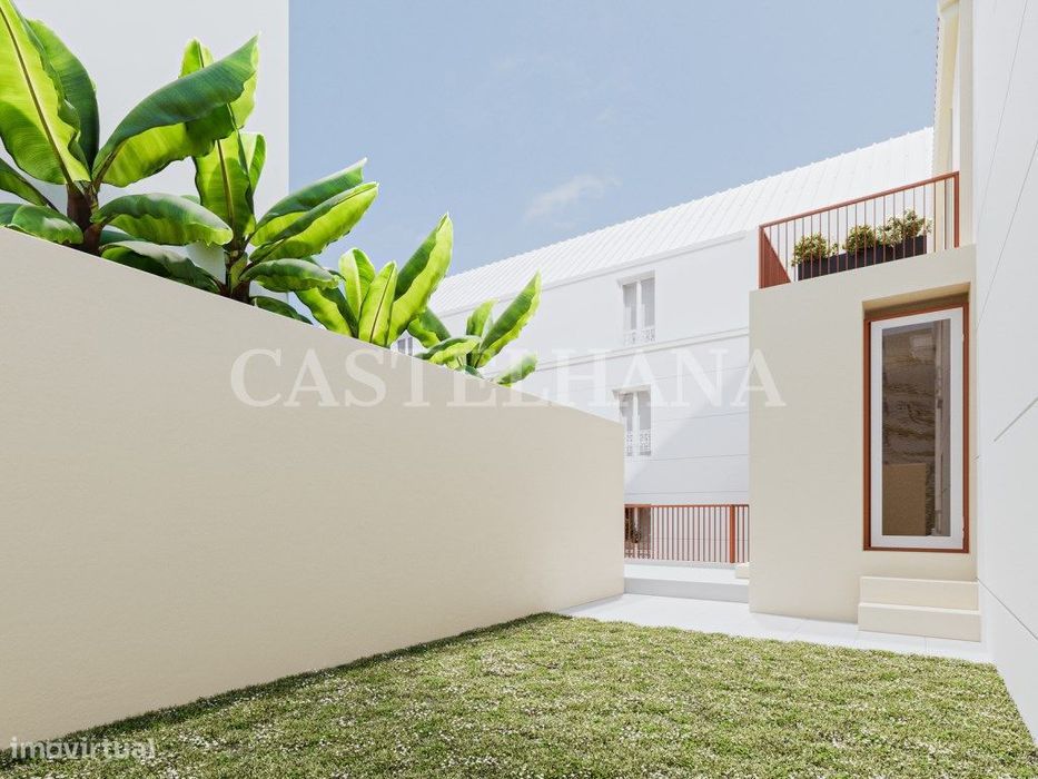 Apartamento T0 com varanda em novo empreendimento na Graça