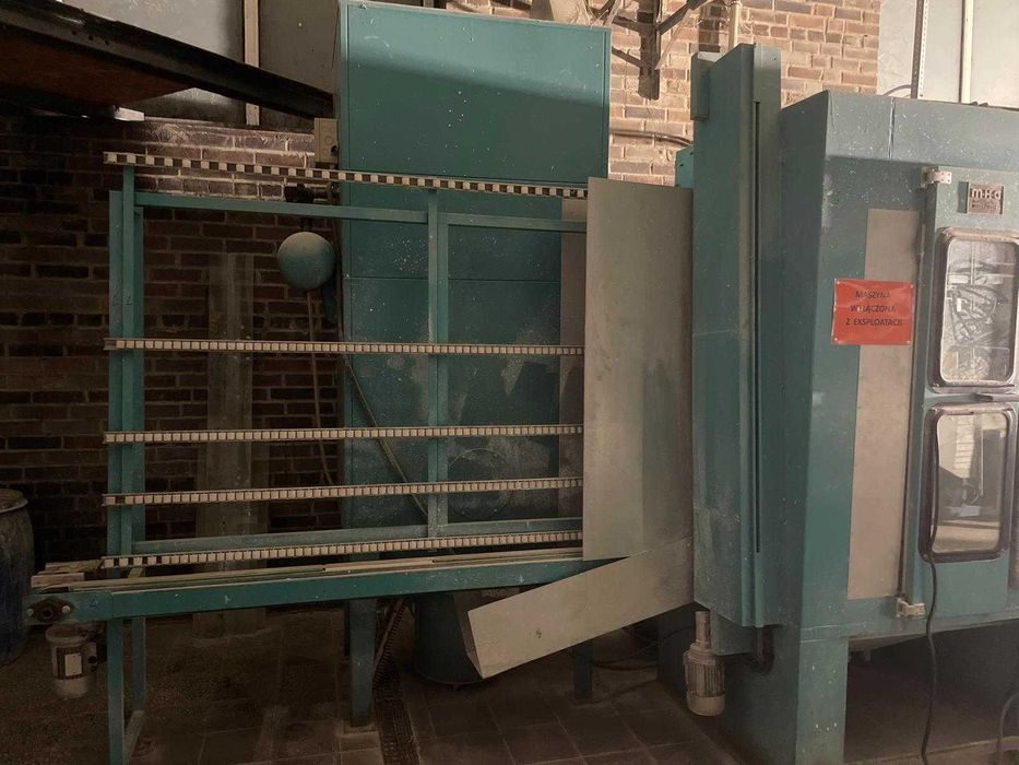 Maszyna do piaskowania szkła automat