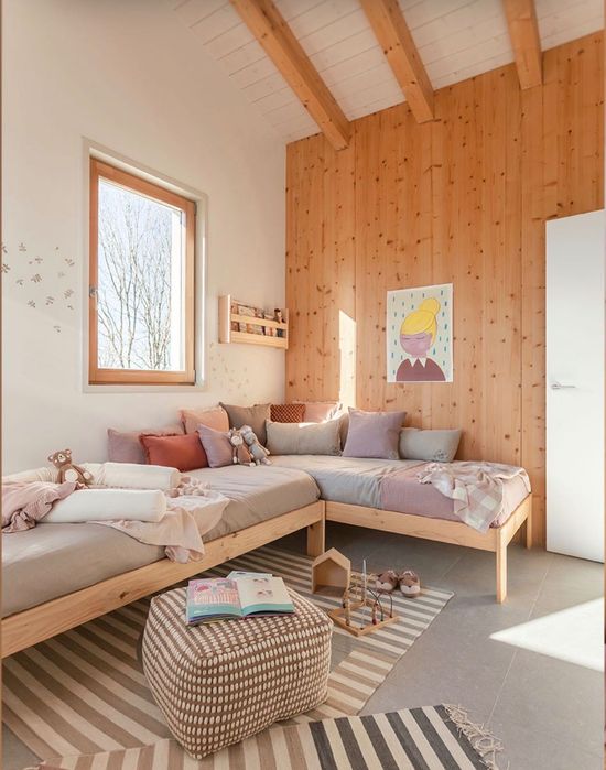 Cama individual 90x200 pinho natural
