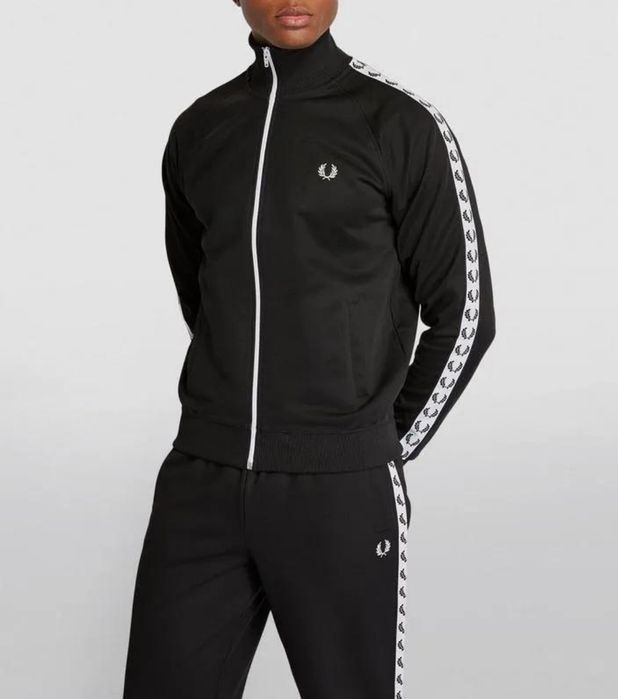 Акція Крутий Спортивний костюм Fred Perry із лампасами зіпка кофта штани  розмір  S-XL