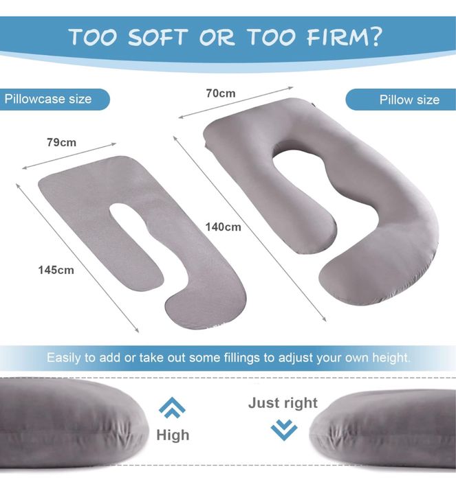 Almofada de Gravidez Corpo Inteiro