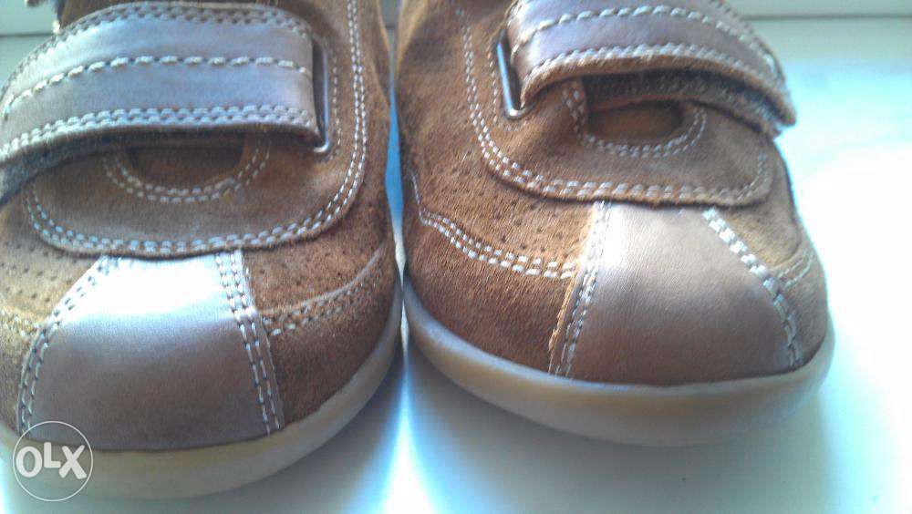 buty ZARA - dziecięce - zamsz - skóra