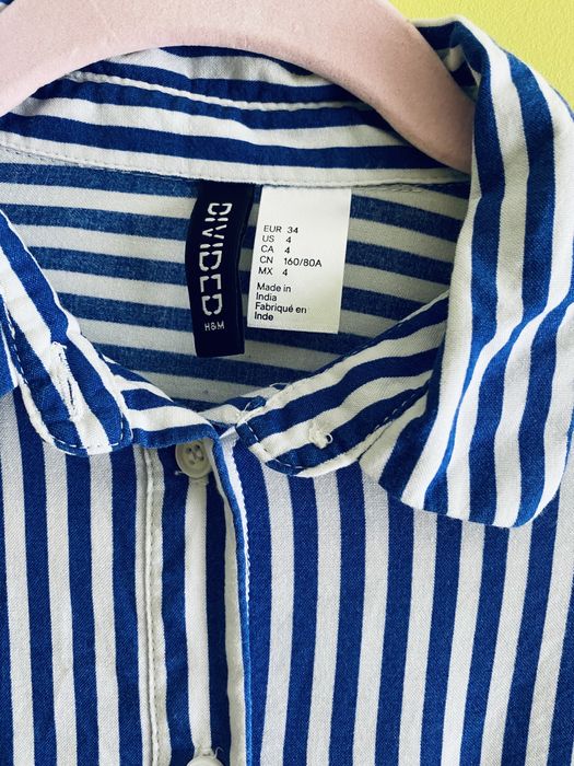 Koszula w paski, H&M, XS