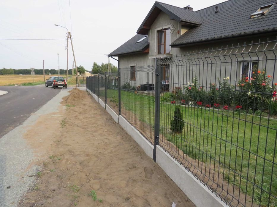 Kompletne ogrodzenie panelowe 3D Fi4 PROMOCJA!!!