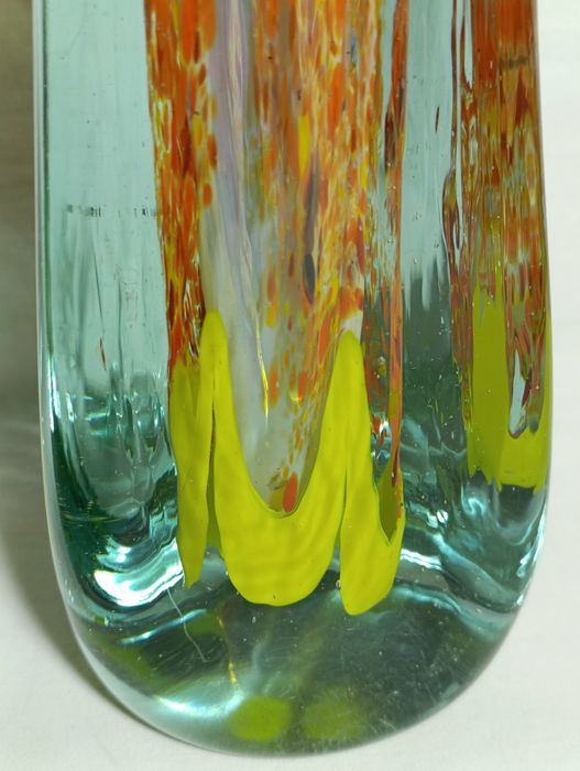 Ваза склянна,важка ЛКСФ.