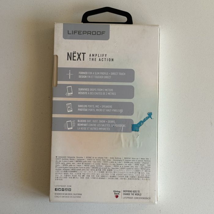 Capa Lifeproof Next para Samsung Galaxy S9 Transparente e Preta NOVA