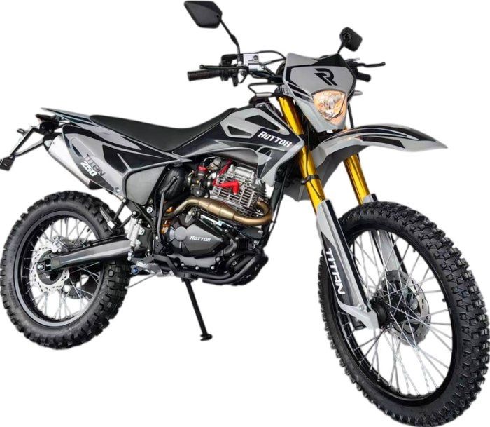 Новий ендуро Rottor Titan Pro 250 2026 250cc кросовий мотоцикл 21 18 доставка по Україні