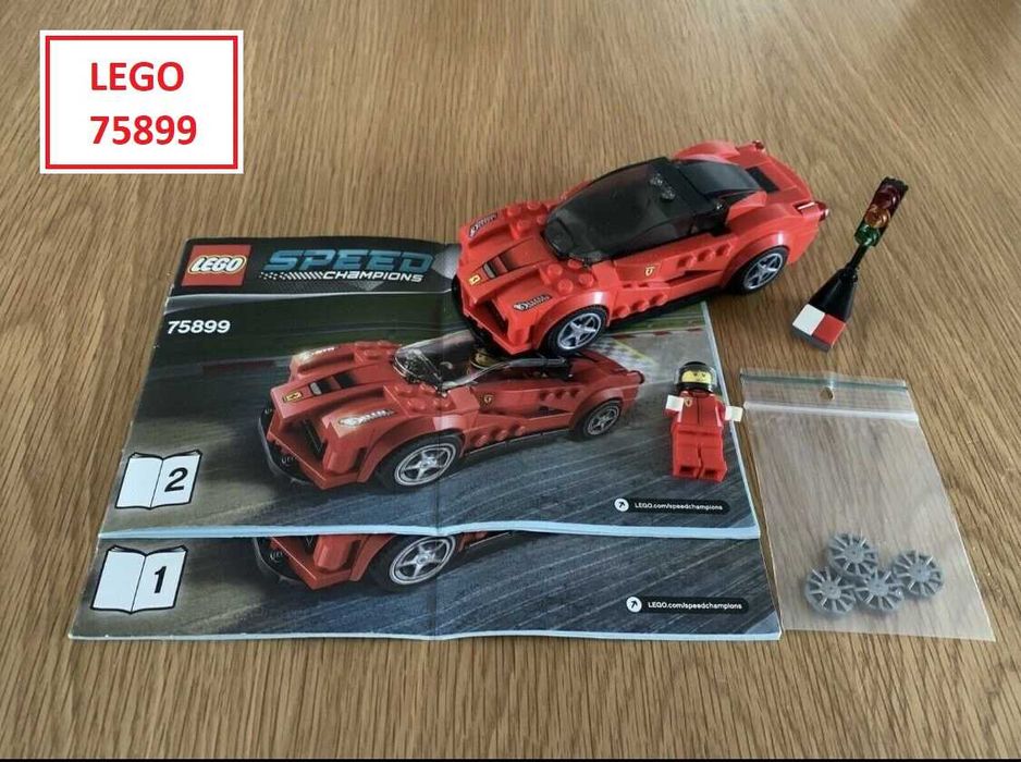 LEGO Speed Champions: 75878; 75899; 75893; 75909; 75908