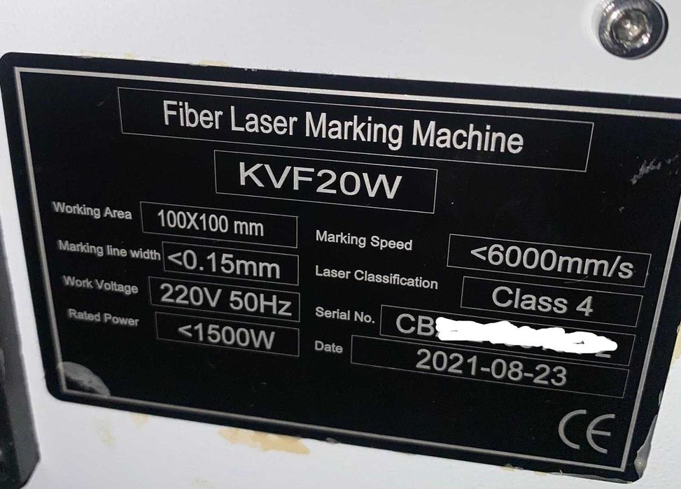 Maquina de gravar a lazer