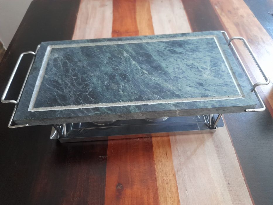 Pedra para grelhar carnes.