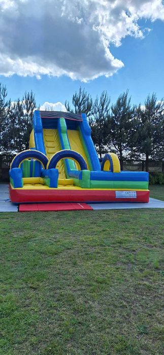 wynajem, dmuchaniec, dmuchana zjeżdżalnia, animacje, piknik, festyn