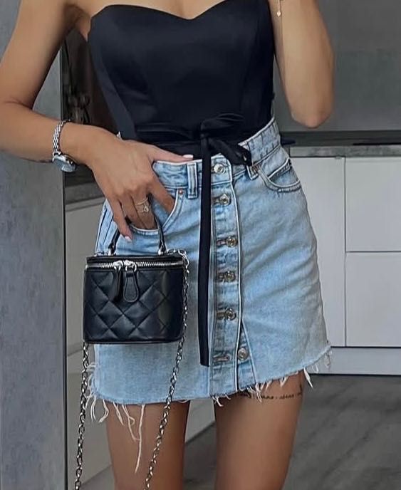 Сумка чорна з якісної екошкіри