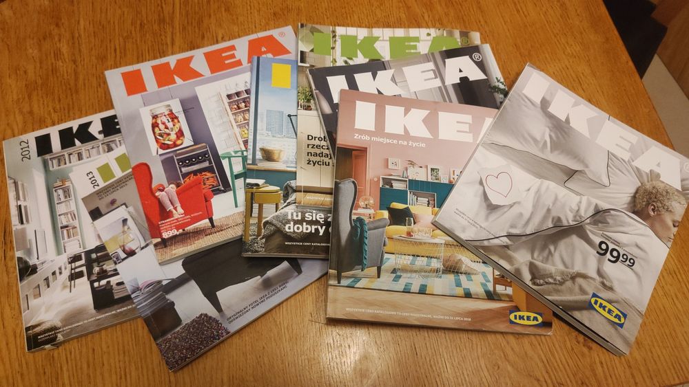 Katalogi IKEA, 8 roczników