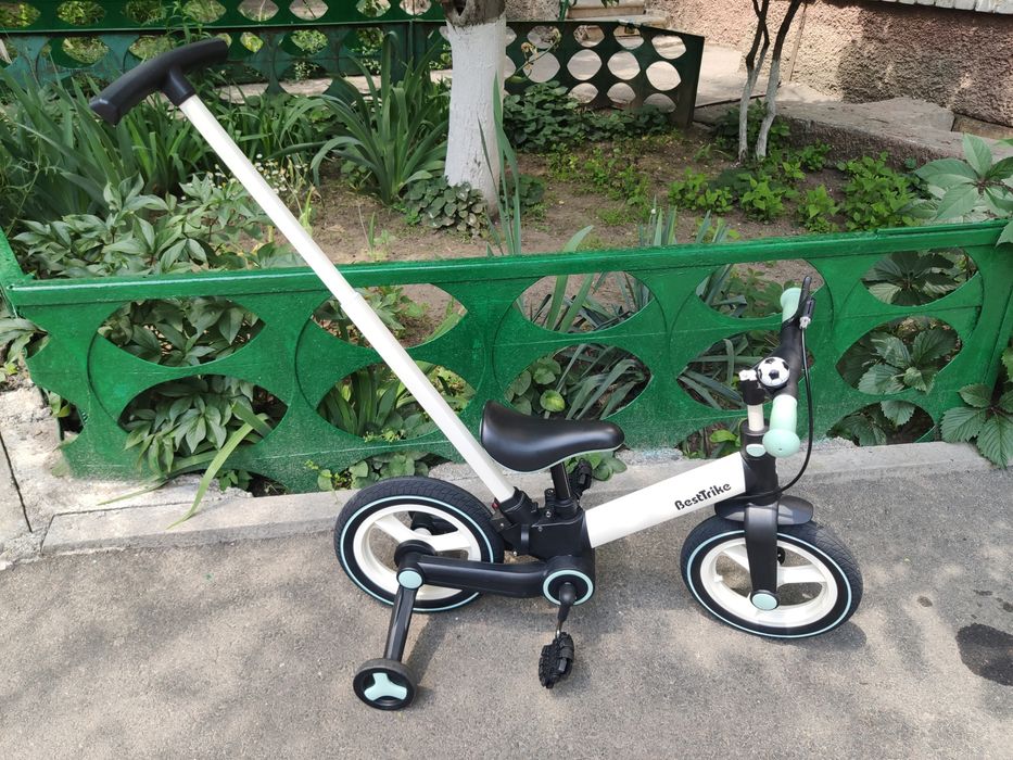 Велосипед-трансформер Best Trike BT-61514 з батьківською ручкою та ручними гальмами
