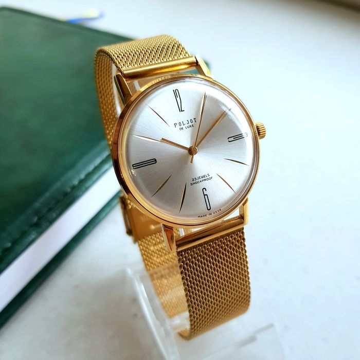 Годинник Полет Полёт Часы Poljot de Luxe cal. 2209 made in USSR СССР