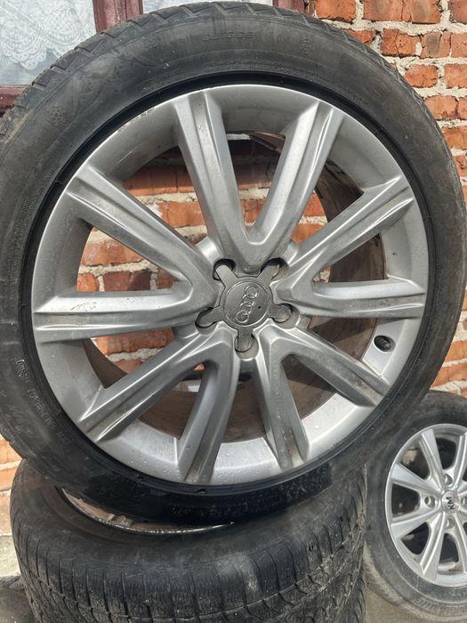 Диски титани R18 ауді audi a6 c7 5/112