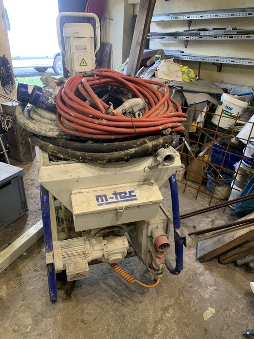 Agregat m3E do tynkowania ….