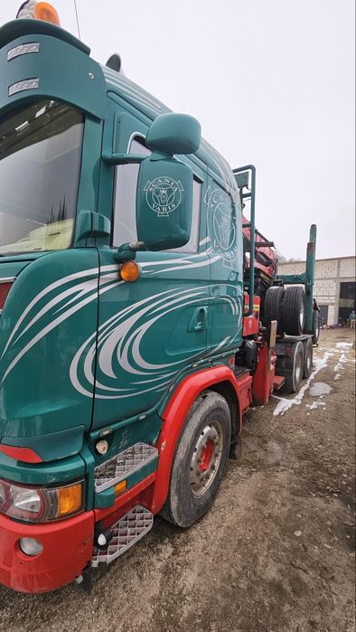 Scania 6x4 drewna epsilon drzewa lasu dłużycy