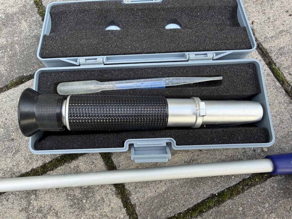 Refraktometr zasolenia/Salimetr + uchwyt maxspect