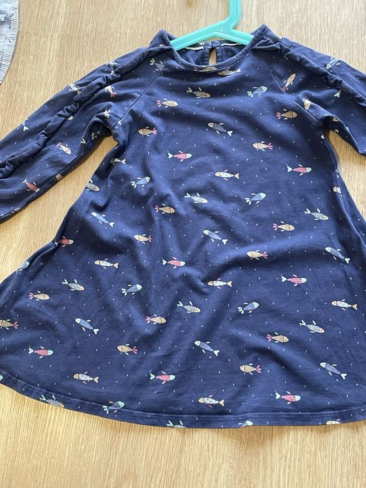 Sukienka marks and spencer rybki 98