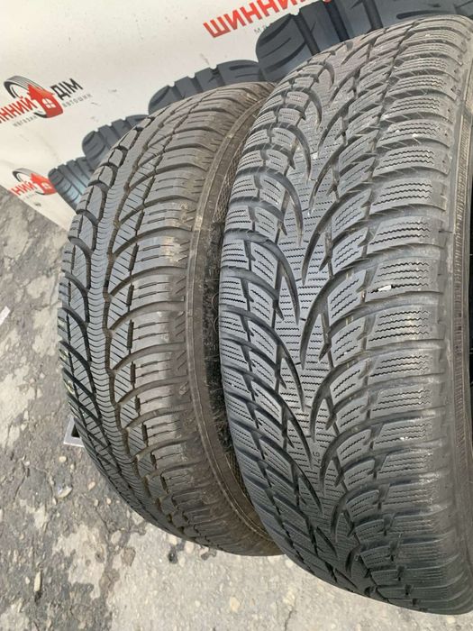 Шини 195/65 R15 одиночки Kleber i Nokian 2022p зими  7,3/7,5мм
