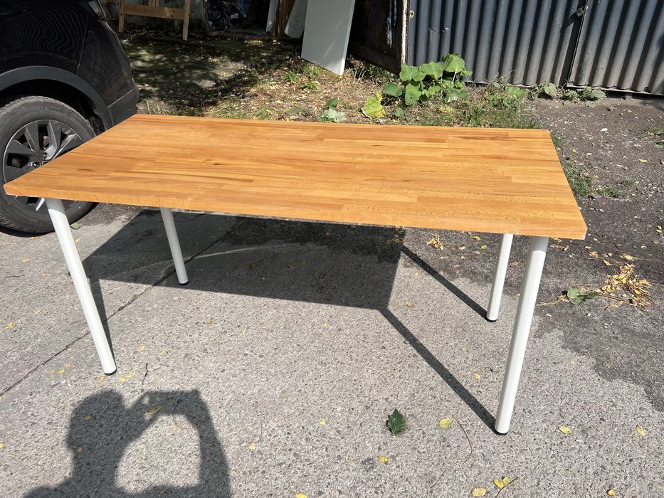 Stolik kawowy IKEA Linmnon/ melltrop/ Vihals  plus krzesla